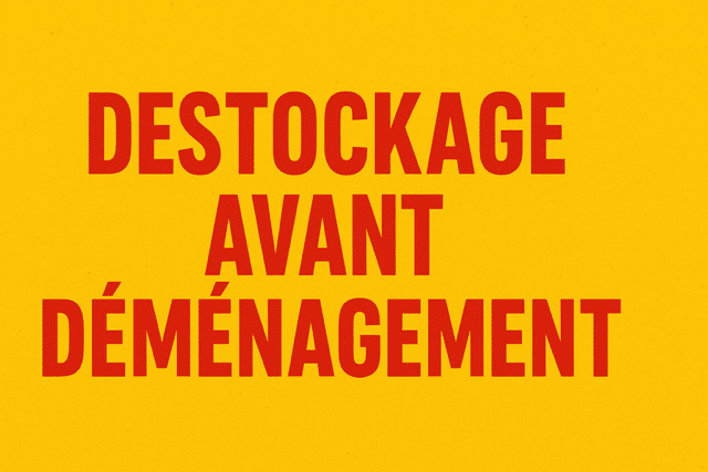 DESTOCKAGE AVANT DEMENAGEMENT (rennes)